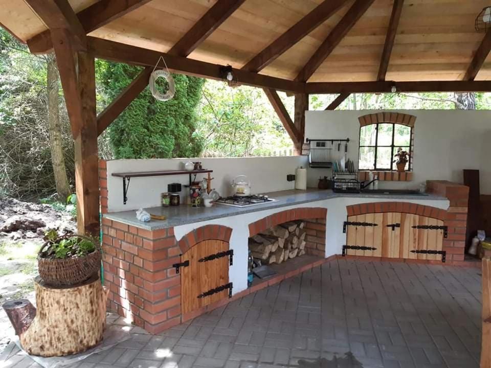 Dziki Brzeg Jezioraka Villa Zalewo  Dış mekan fotoğraf